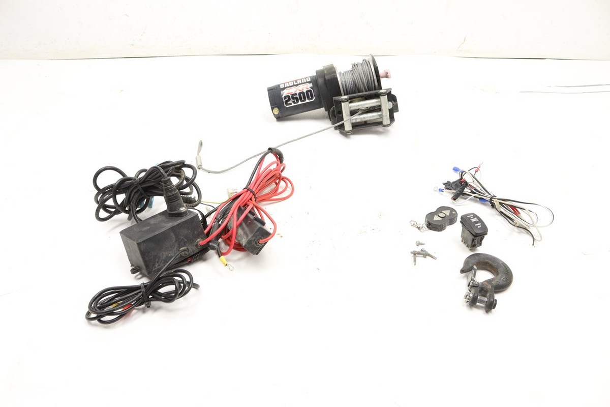 Badlands ZXR 2500 Lb Winch Kit For Polaris Ranger 500 Crew 11