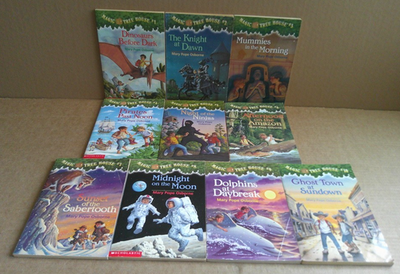 Magic Tree House Series by Mary Pope Osborne (sequence 1 - 10