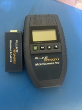 Fluke Networks  Microscanner Pro Good  Condition