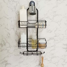 3 Tier Shower Caddy Hanging Over Shower Head Shower Organizer Rack Shelf Storage