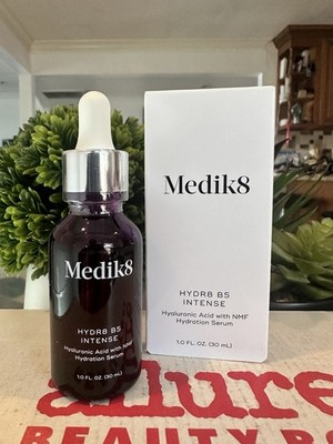 NIB MEDIK8 Hydr8 B5 Intense Hyaluronic Acid w/NMF Hydration Serum 1 fl oz