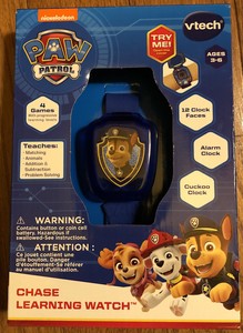 vtech paw patrol chase learning watch