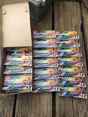 Aquari-Lux NOS Aquarium Light Lot Of 23 Penn Plax