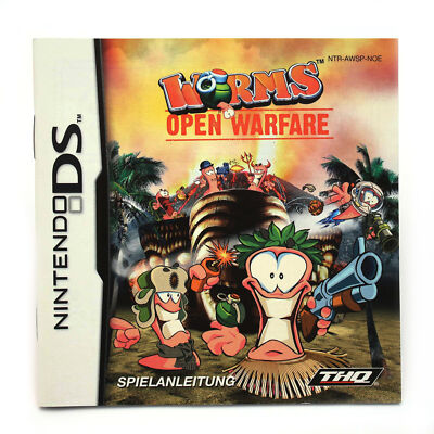 NDS Worms Open Warfare Spielanleitung / Handbuch / Manual / Guide / Instruction 