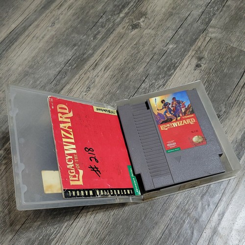 Nintendo Legacy of the Wizard NES Game Cart w/Manual 1988 Adventure Series WORKS - Picture 9 of 9