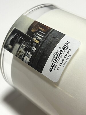 NEW! POVERTY CO. 10oz LUXURY CANDLE IN (NAVAJO SMOKE)