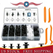 Accessories Clip Trim Car Push Pin Rivet Bumper Door Panel Retainer Fastener Kit