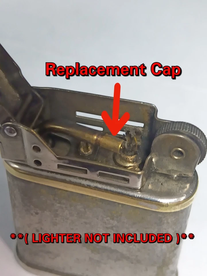 Tapa de reparación para encendedor de tubería de gasolina Beattie Jet vintage - LEER DESCRIPCIÓN Foto 4 de 4