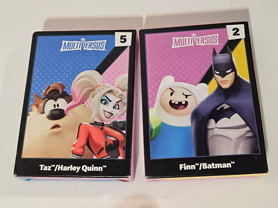 McDonalds Multiversus TM Warner Bros Finn/Batman #2 Taz/Harley Quinn 5#