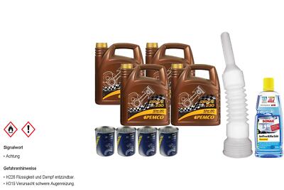 20L PEMCO iDRIVE 230 10W-30 Motoröl API SN/CH-4 ACEA A3/B3 inkl Additiv Schlauch