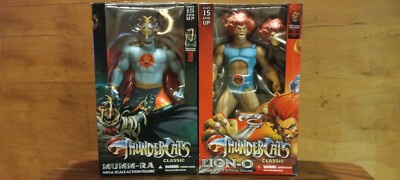 コミック・アニメ Lion-O & Mumm-Ra Thundercats mezco THUNDERCATS CLASSIC- LION-0/MUMM-RA- MEGA SCALE ACTION FIGURE