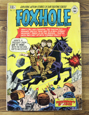 1964 Super Comics FOXHOLE #17 VG