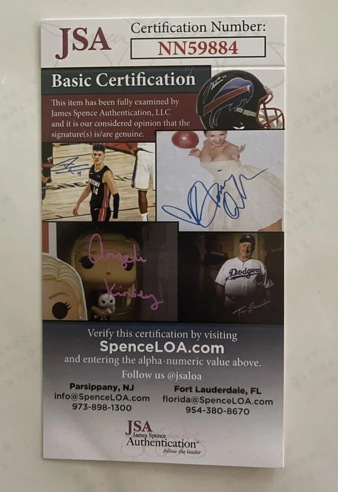 Alan Trammell Signed Autographed Glossy 8x9 Photo Detroit Tigers : JSA COA - Image 2 of 2