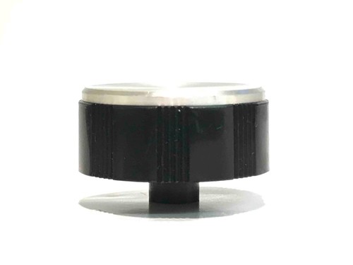 RADIO KNOB FOR SPLINED SHAFT CONTROLS 30mm DIAMETER (X1) fab30 - Picture 2 of 3