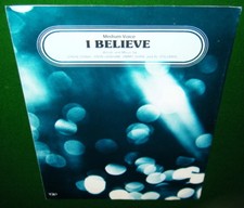 I BELIEVE, Sheet Music 1981, KEY OF C, Drake, Shirl Stillman Very Good Condition