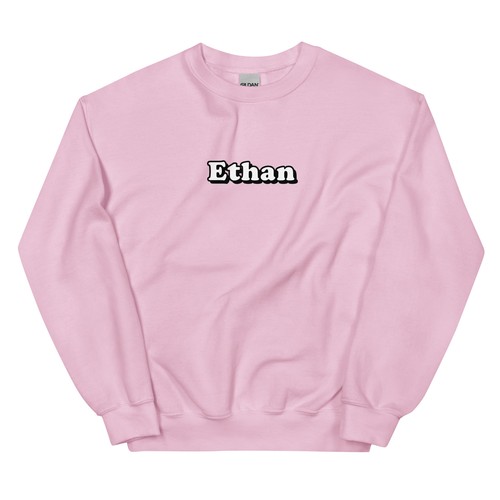 Ethan Birthday First Given Name Crewneck Sweatshirt - Picture 12 of 13