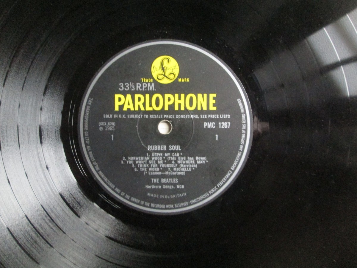 UK盤/The Beatles Rubber Soul 1st MONO The Beatles – Rubber Soul – Vinyl (