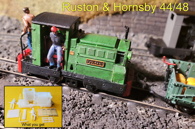 OO9/009 Ruston & Hornsby 44/48 Vulcan Diesel Schmalspurlok Tomytec Bachman