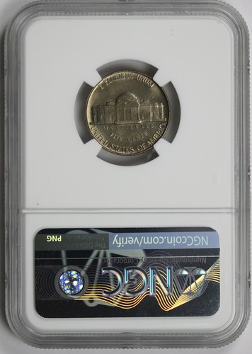1953 Jefferson Nickel 5C MS 66 NGC - Picture 2 of 4