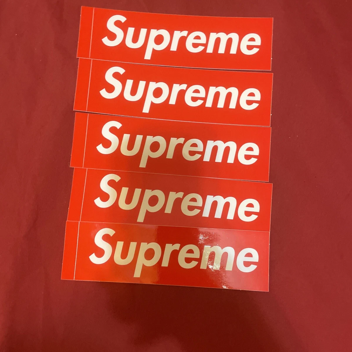 Supreme Box Logo Sticker for sale | eBay