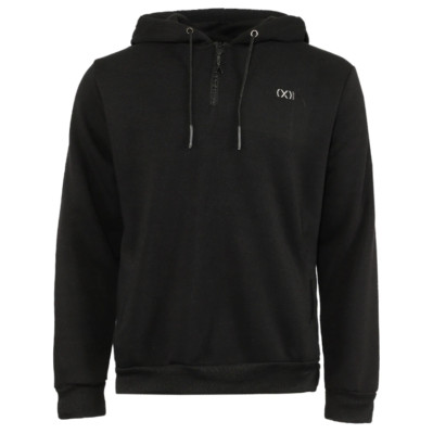 2(X)IST Men's Fleece Hoodie Shirt 1/4 Zip Sweatshirt M L Black Athletic New R$50