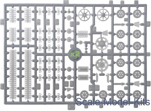 Kit maquette plastique Bergepanzer échelle III WW II UM 287 échelle 1/72 Unimodel 287 - Photo 12/12