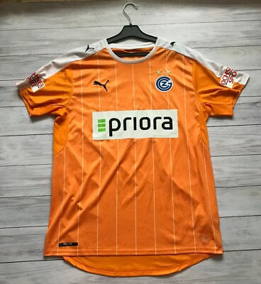 Grasshoppers Zurich 2016 - 2017 Away football shirt jersey Puma size L