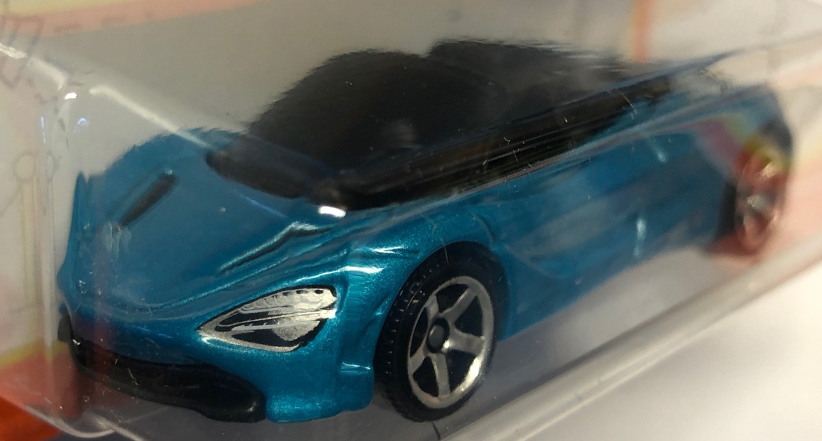 Matchbox McLaren 720S Spider Die-Cast Car – Teal, 1:64 Scale, 20/100 Series - View #10