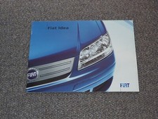 Fiat Idea fold out brochure