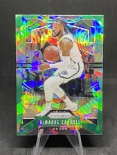 2019-20 Prizm NBA Demarre Carroll Fanatics Green Ice SSP Card #82 Spurs