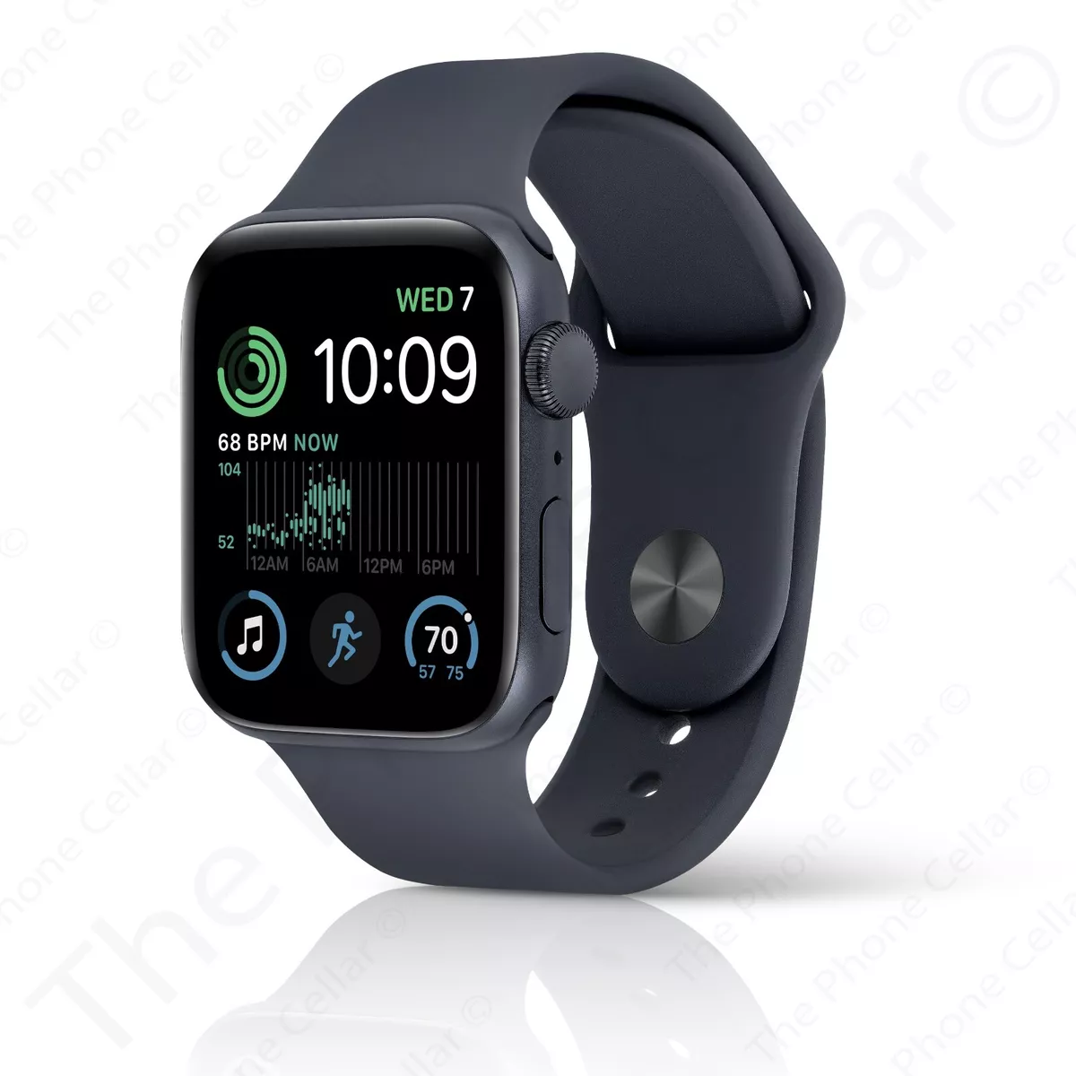 Apple Watch Series SE MNT83LL/A 2nd Gen 2022 40mm Aluminum GPS WiFi  Midnight 194253209416 eBay