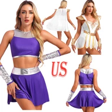 Women Super Girl Costume Princess Halloween Cosplay Costumes Anime Outfit Set