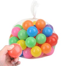 50pcs Kids Play Pit Balls Plastic Ballpit Play Tent Pit Ball Room Pool Bath Toy
