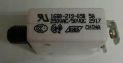 1680-219-050 Push to reset 5 amp circuit breaker,mechanical products