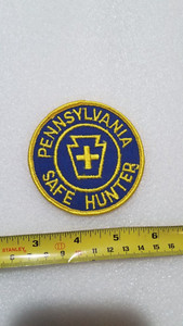 Vintage Pennsylvania Safe Hunter Patch