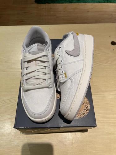 Size 6M/7.5W - Jordan 1 Retro AJKO Low SP Union White Canvas DO8912-101 