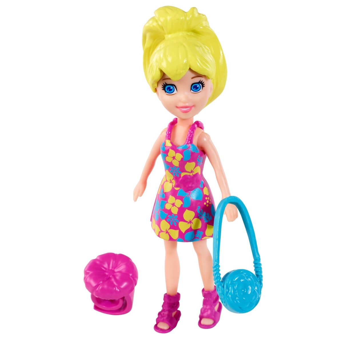 Conjunto Polly Pocket Pequeno Polly Fashion Floral - Mattel