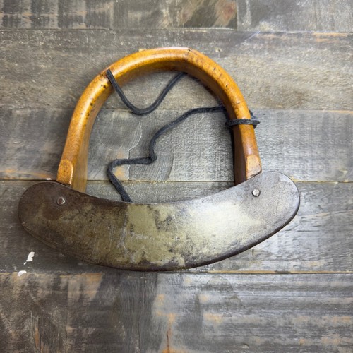 Antique Kitchen, Vegetable Chopper, Rocker Blades, Primitive Farmhouse - Picture 3 of 4