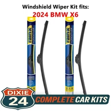 Rain-X Longitude Windshield Wiper Kit fits: 2024 BMW X6 (Driver & Passenger)