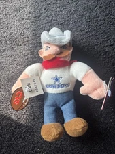 Vintage 1999 Kickoff NFL Dallas Cowboys CVS Exclusive Stuffins NWT