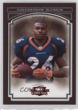 2006 Donruss Threads Pro Gridiron Kings Red Framed 14/100 Tatum Bell #PGK-53 2t9