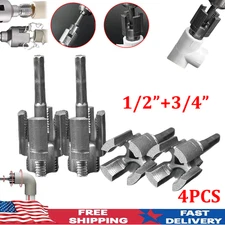 4pcs Integrated Internal & External Pipe Threading-Tool,PVC Pipe Threader Kit