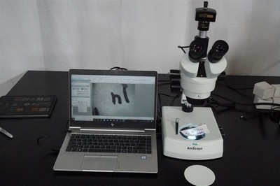 AmScope SM-2 Series Trinocular Stereo Microscope 7X-45X Mag, Notebook, More