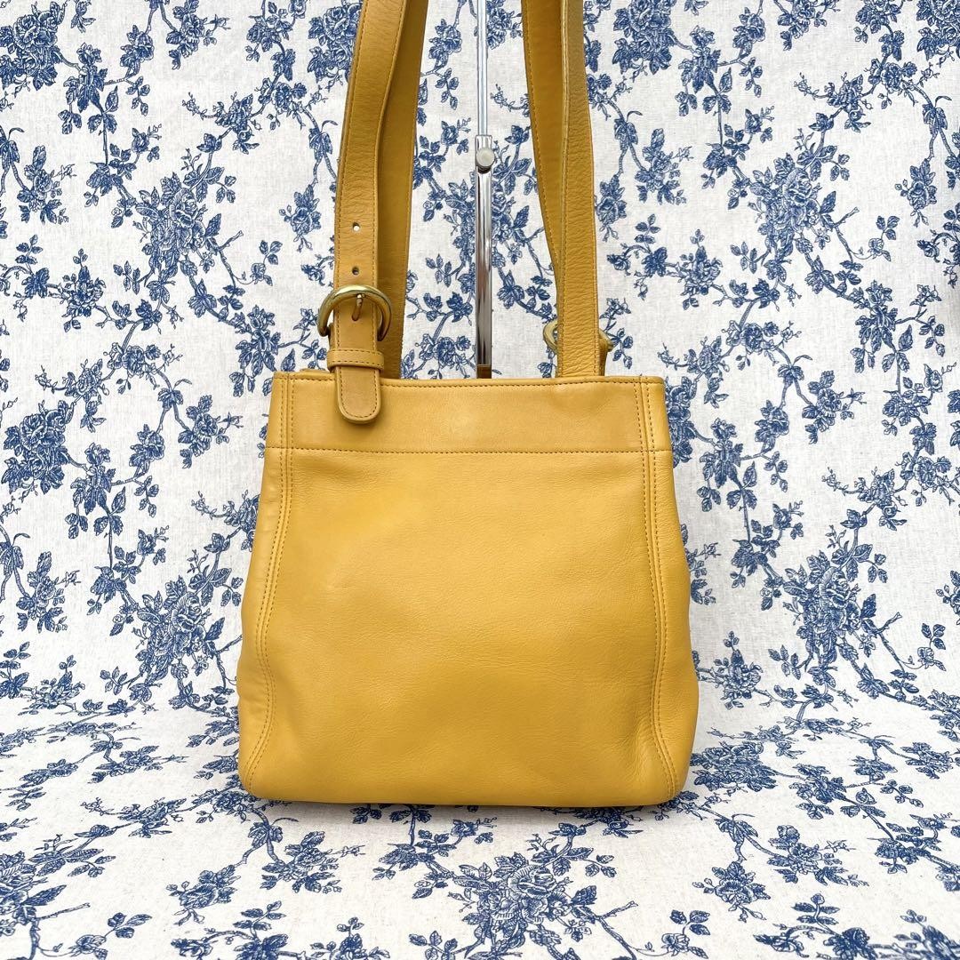 OLDCOACH Yellow Shoulder Tote Bag Stylish Casual Carryall #PGHEIH
