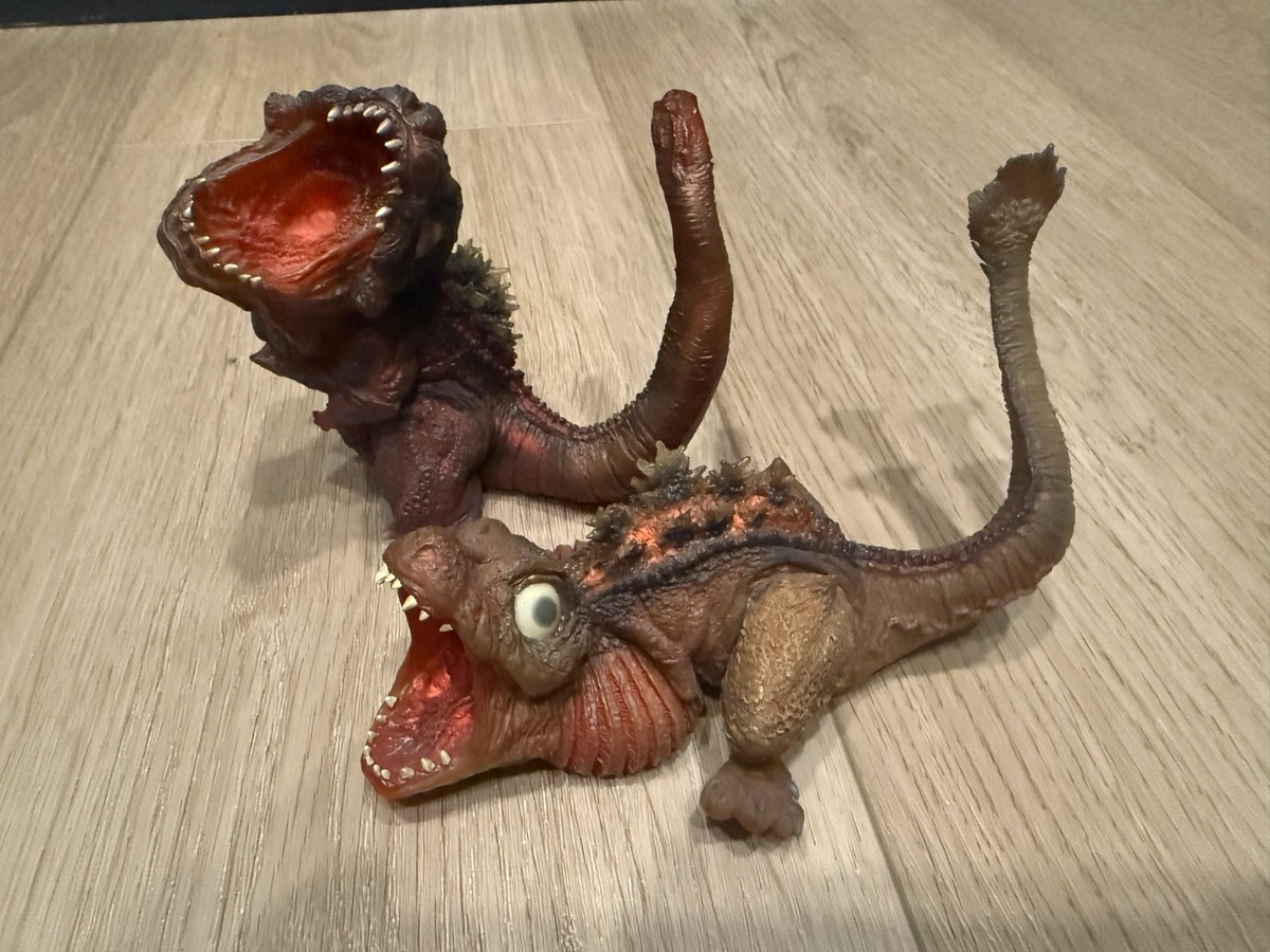 X-Plus DefoReal Shin Godzilla 2016 2nd 3rd Form Clear Ver Set