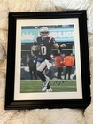 Drake Maye New England Patriots QB Autographed signed 8X11.5 photo Nicely Framed — photo 5