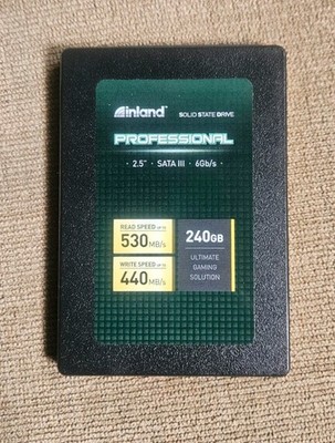 Inland Professional 256GB Internal 3D TLC NAND SATA 3 6Gb/s 2.5'' SSD