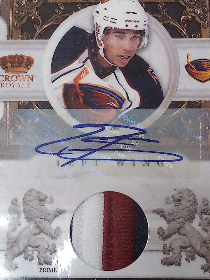 1 of 10 Evander Kane Autographed Swatch Jersey Card Serial # 1/10 Crown Royal - Image 4 of 4