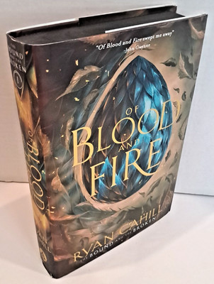 'Signed' Of Blood & Fire by Ryan Cahill - Collectors Edition C5