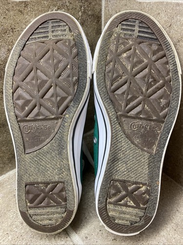 Converse Womens Chuck Taylor All Star Size 6 Shoes Green High Top Sneakers - Picture 6 of 7